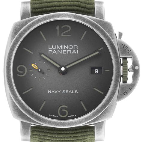 panerai luminor black seal|Panerai naval seals.